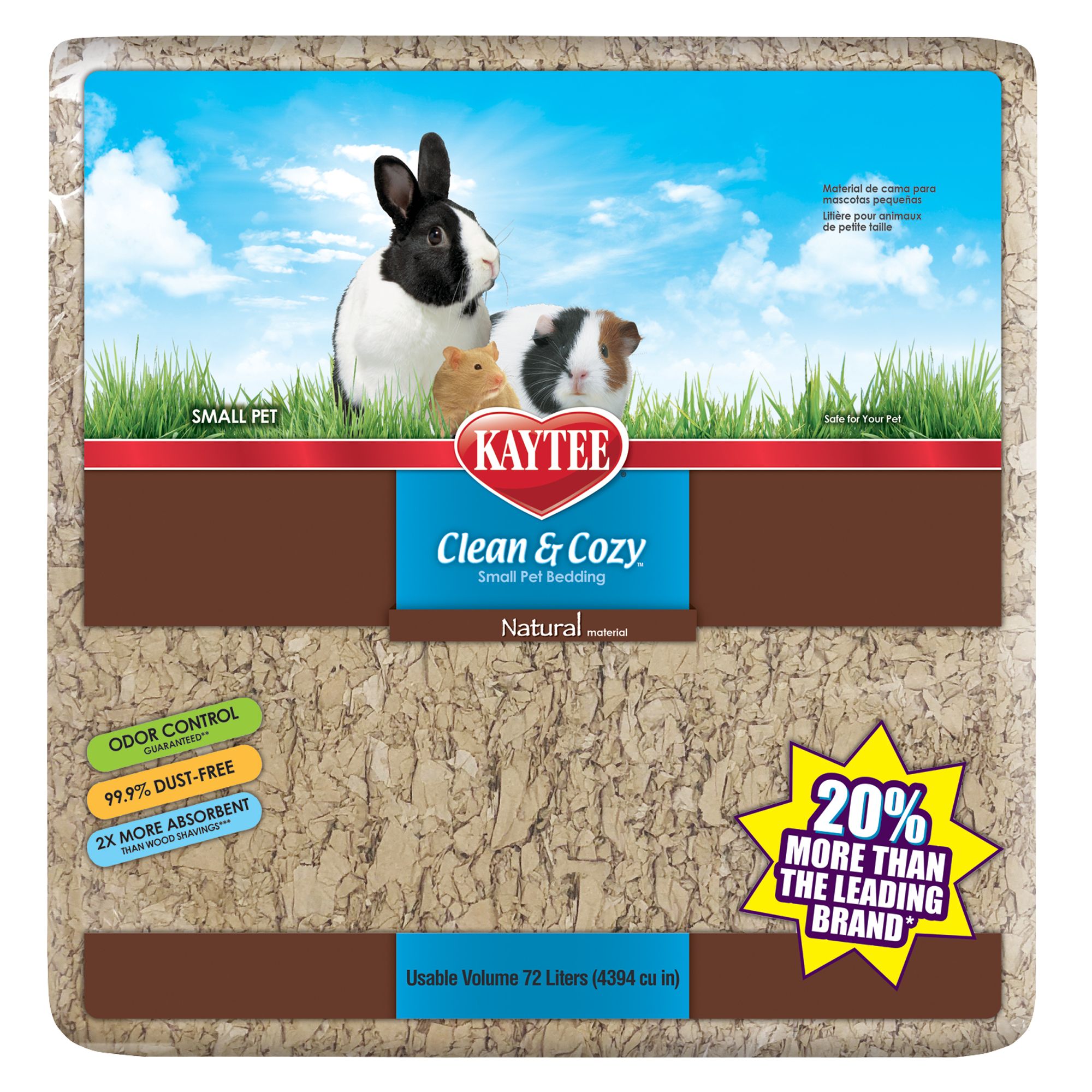 KAYTEE® Clean & Cozy™ Natural Small Pet Bedding