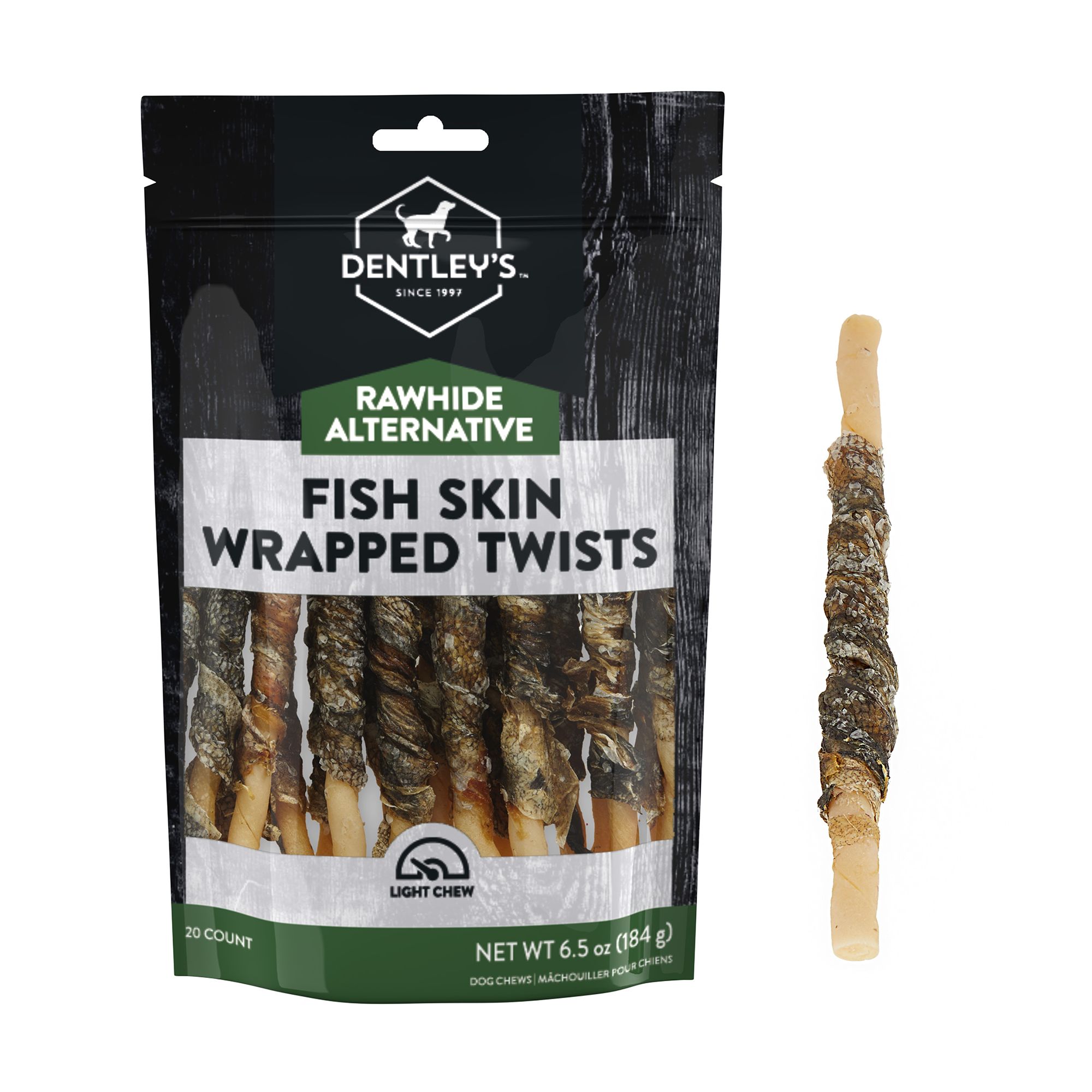 Dentley's Exotics Fish Skin with Coconut 20 CT 7.52 OZ