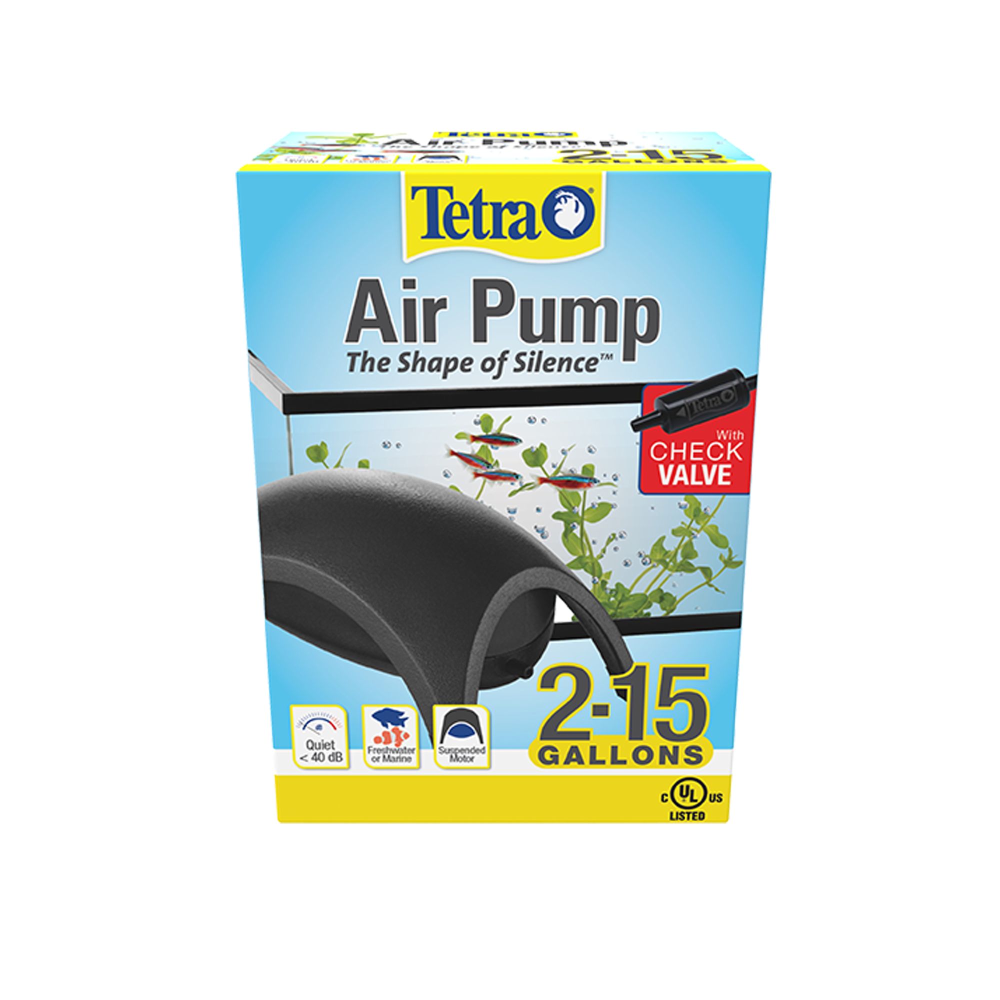 Tetra® Whisper Aquarium Air Pump
