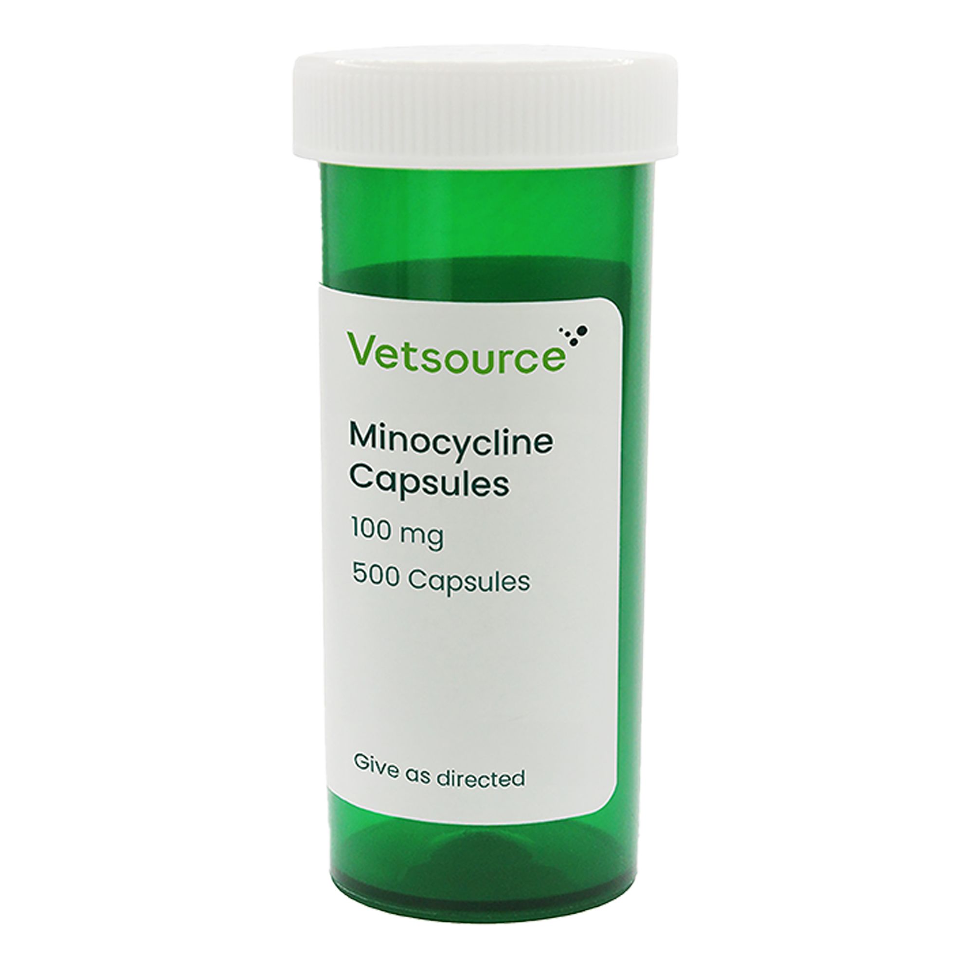 Minocycline Capsules - 100 mg, 500 Caps