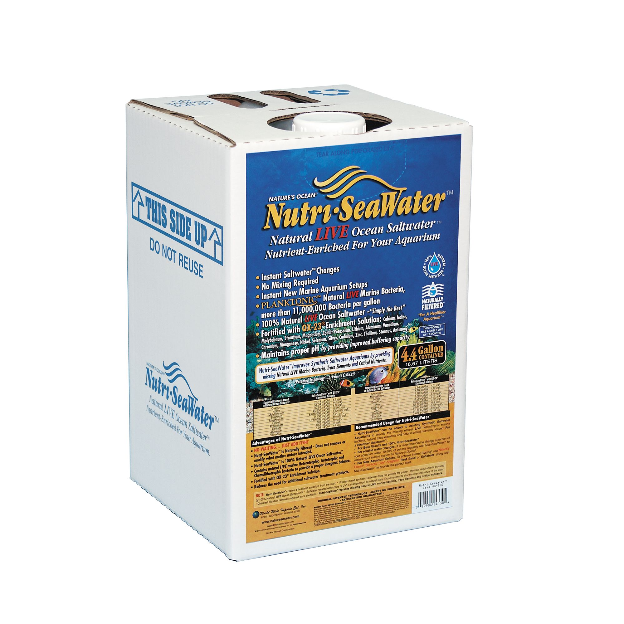 Nature's Ocean Live Nutri-Seawater
