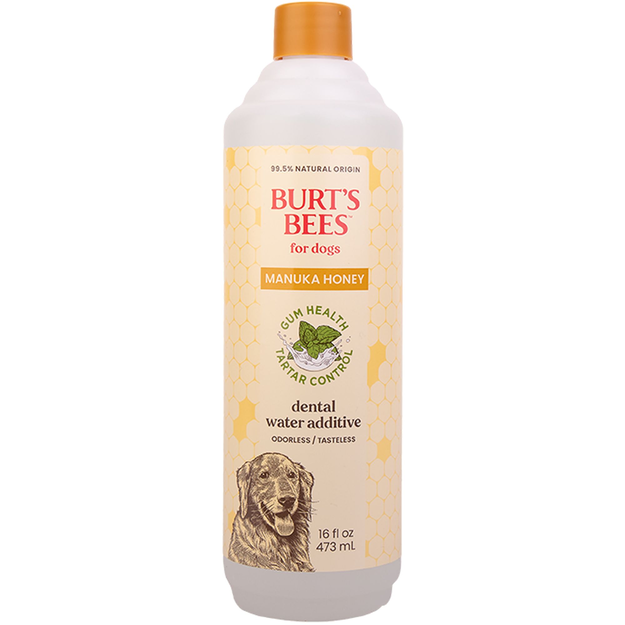 Burt's Bees Manuka Honey Dental Water Additive, Odorless/Tasteless 16 oz