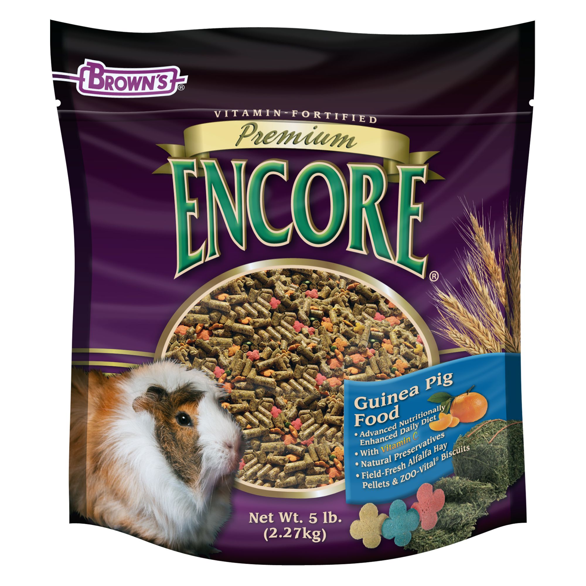 Brown's® Encore® Premium Guinea Pig Food