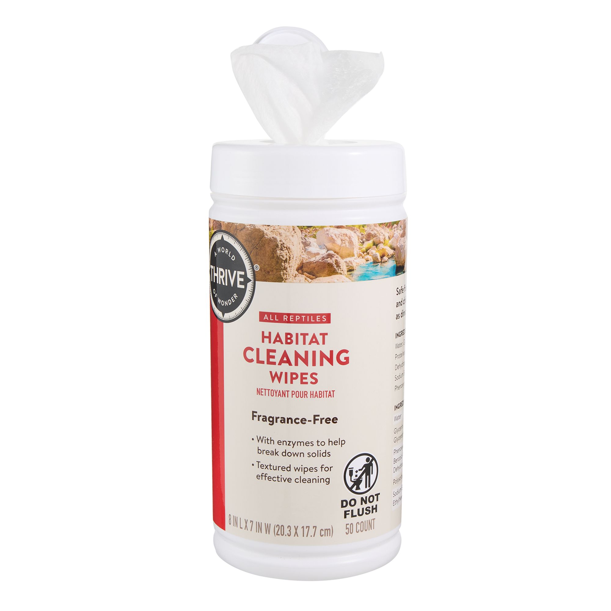 Thrive Habitat Cleaning Wipes