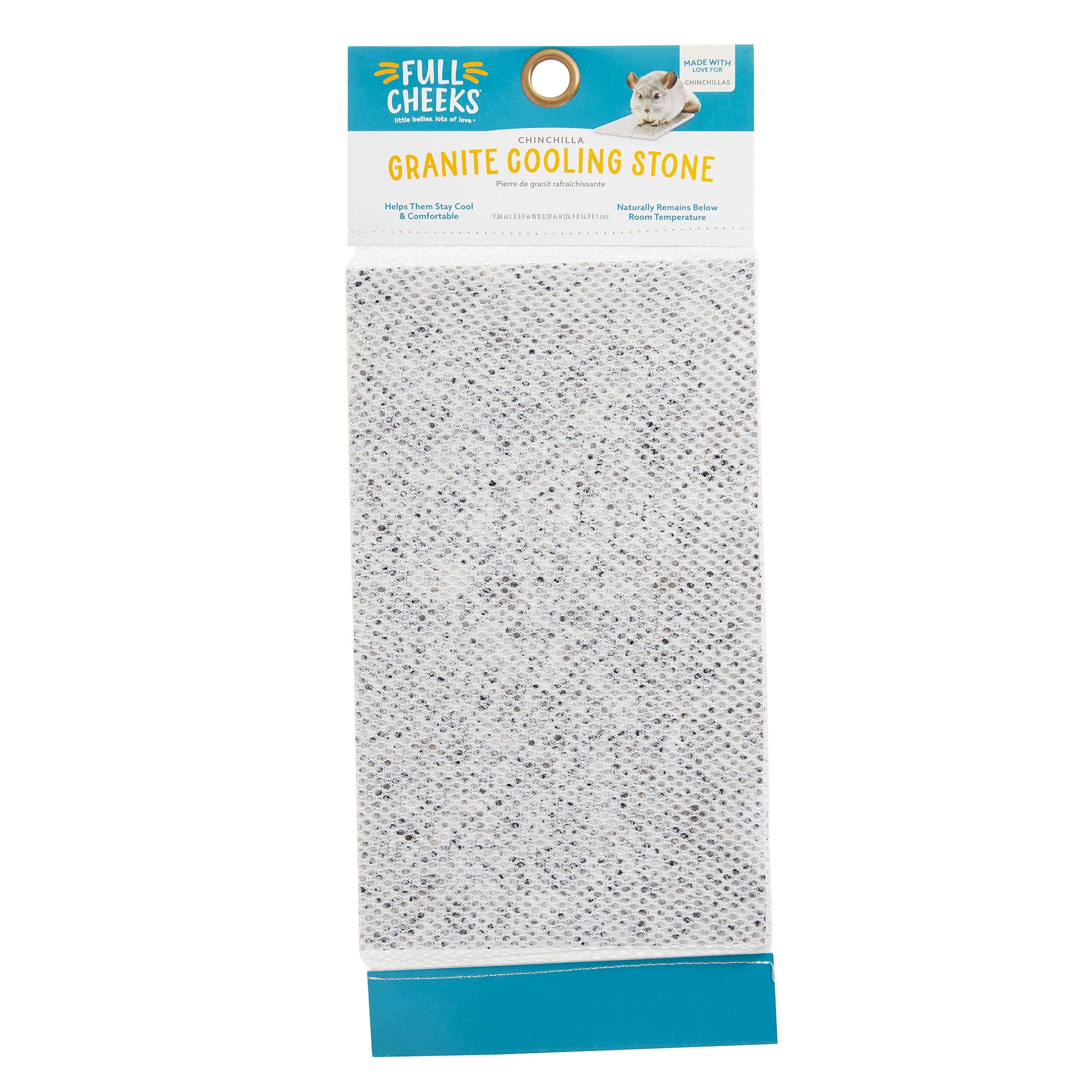 Full Cheeks™ Granite Chinchilla Cooling Stone