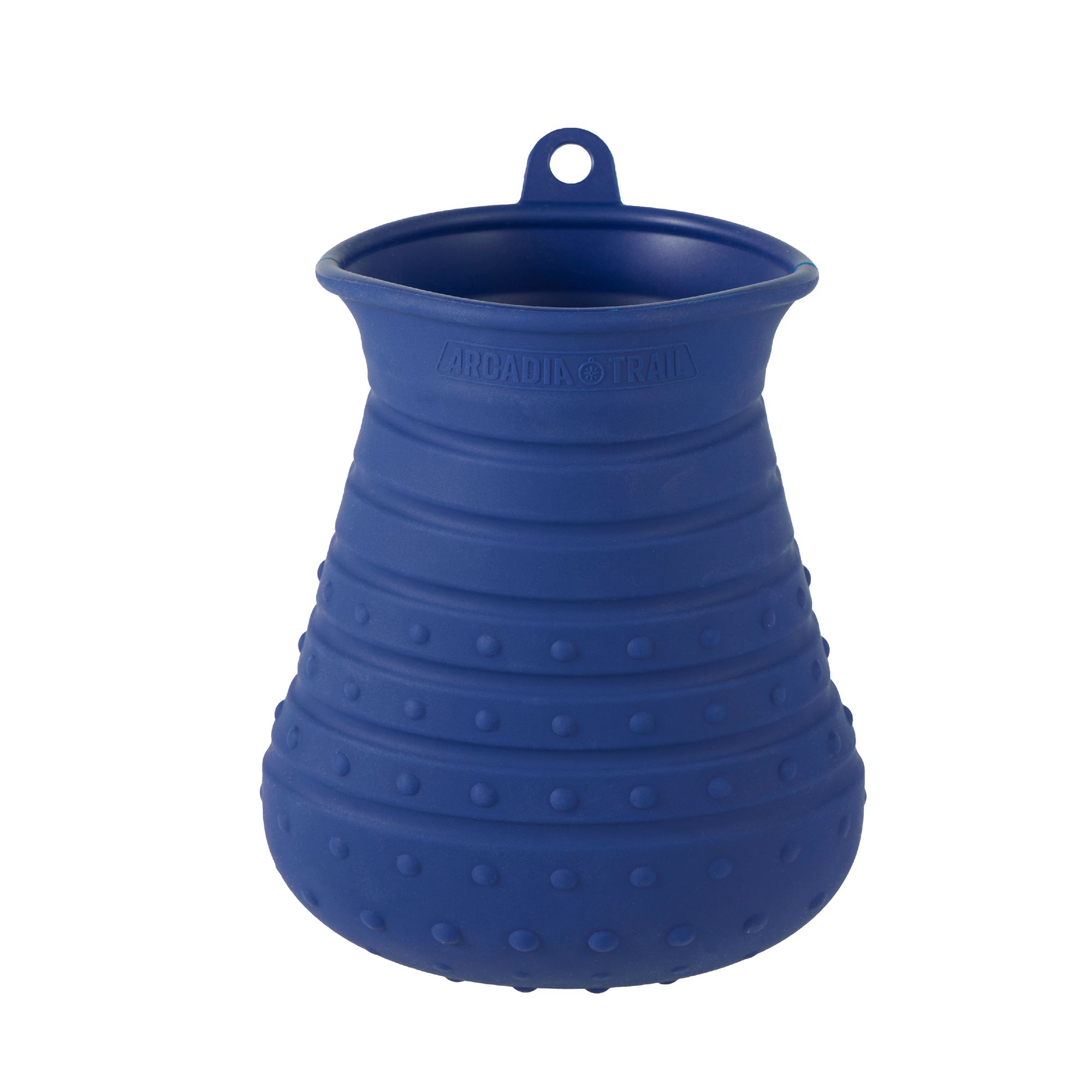Arcadia Trail® Paw Cleaner & Brush, Navy Blue
