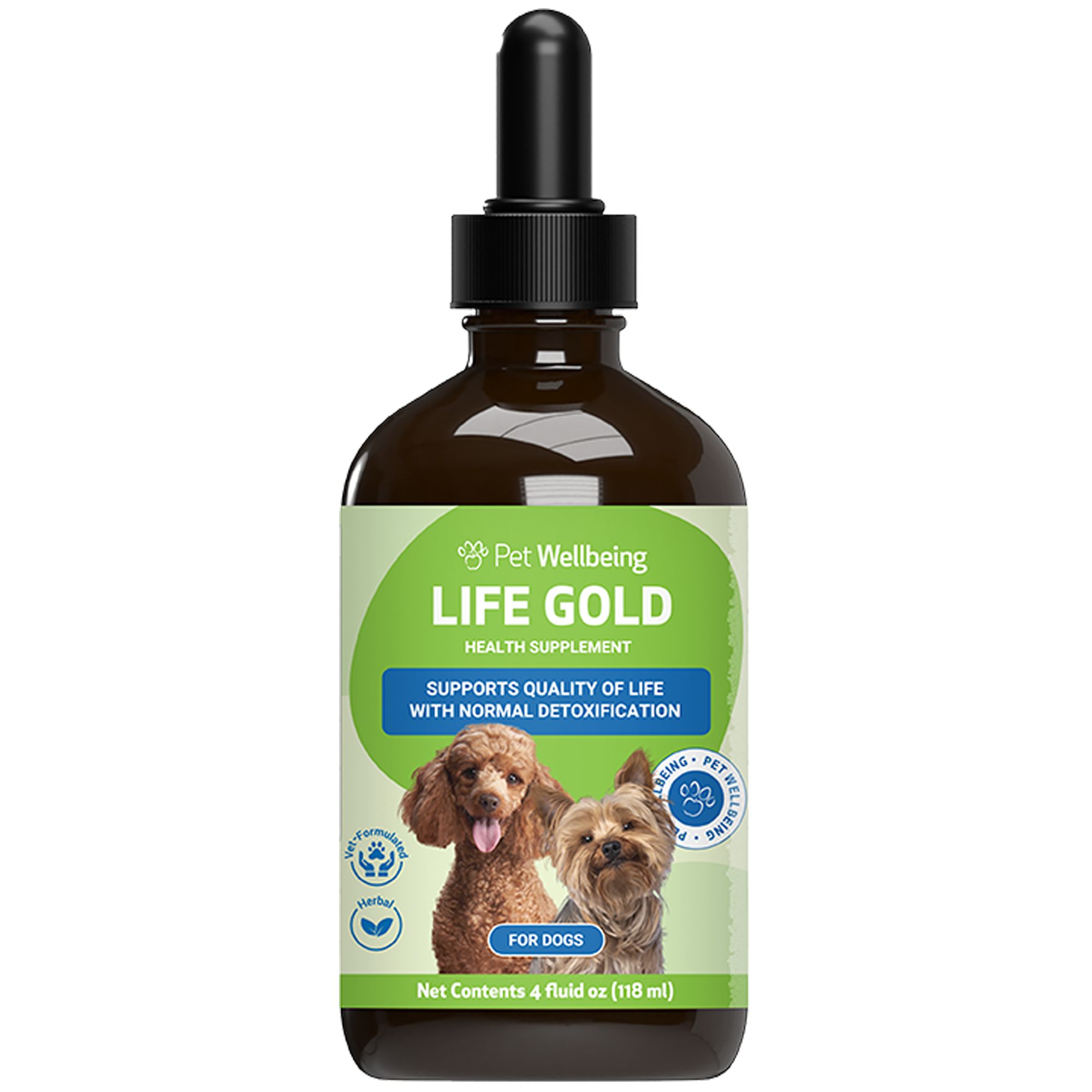 Pet Wellbeing Life GOLD Liquid Immune Dog & Cat Supplement