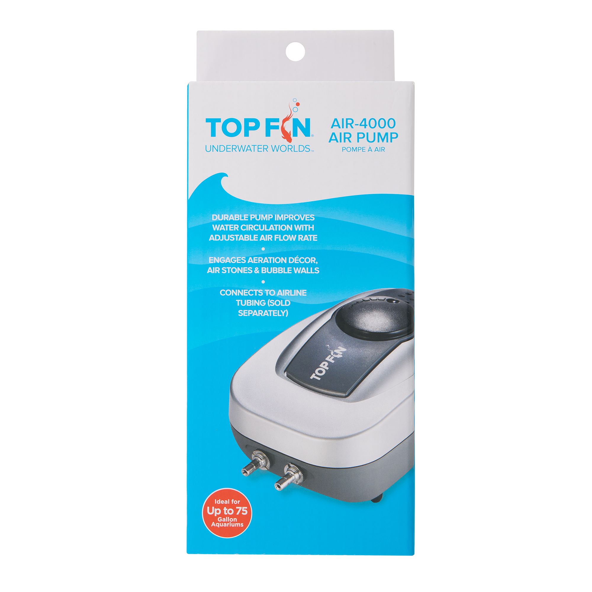 Top Fin® Adjustable Aquarium Air Pump
