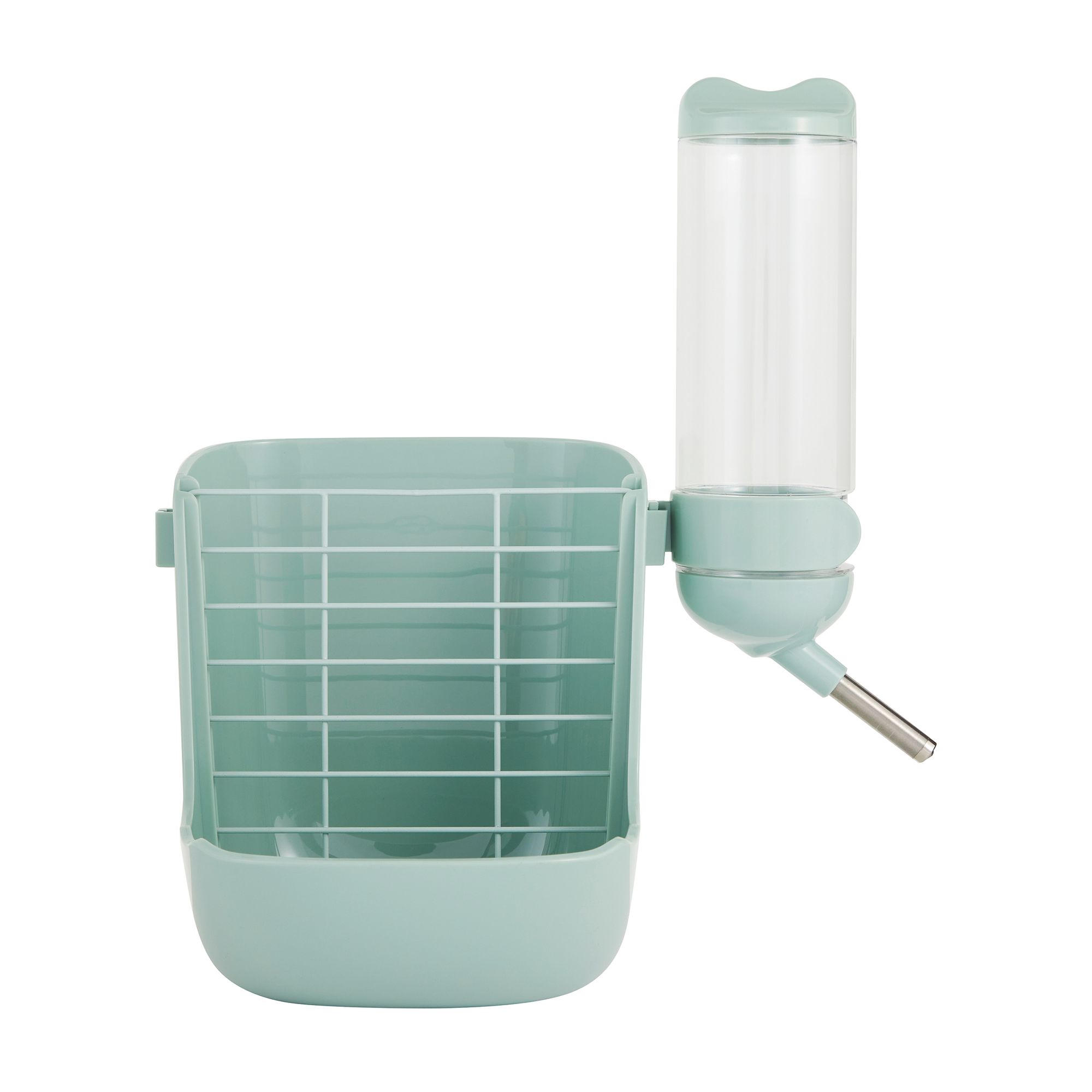 Full Cheeks™ Small Pet 2-in-1 Drink & Dine Hay & Water Dispenser