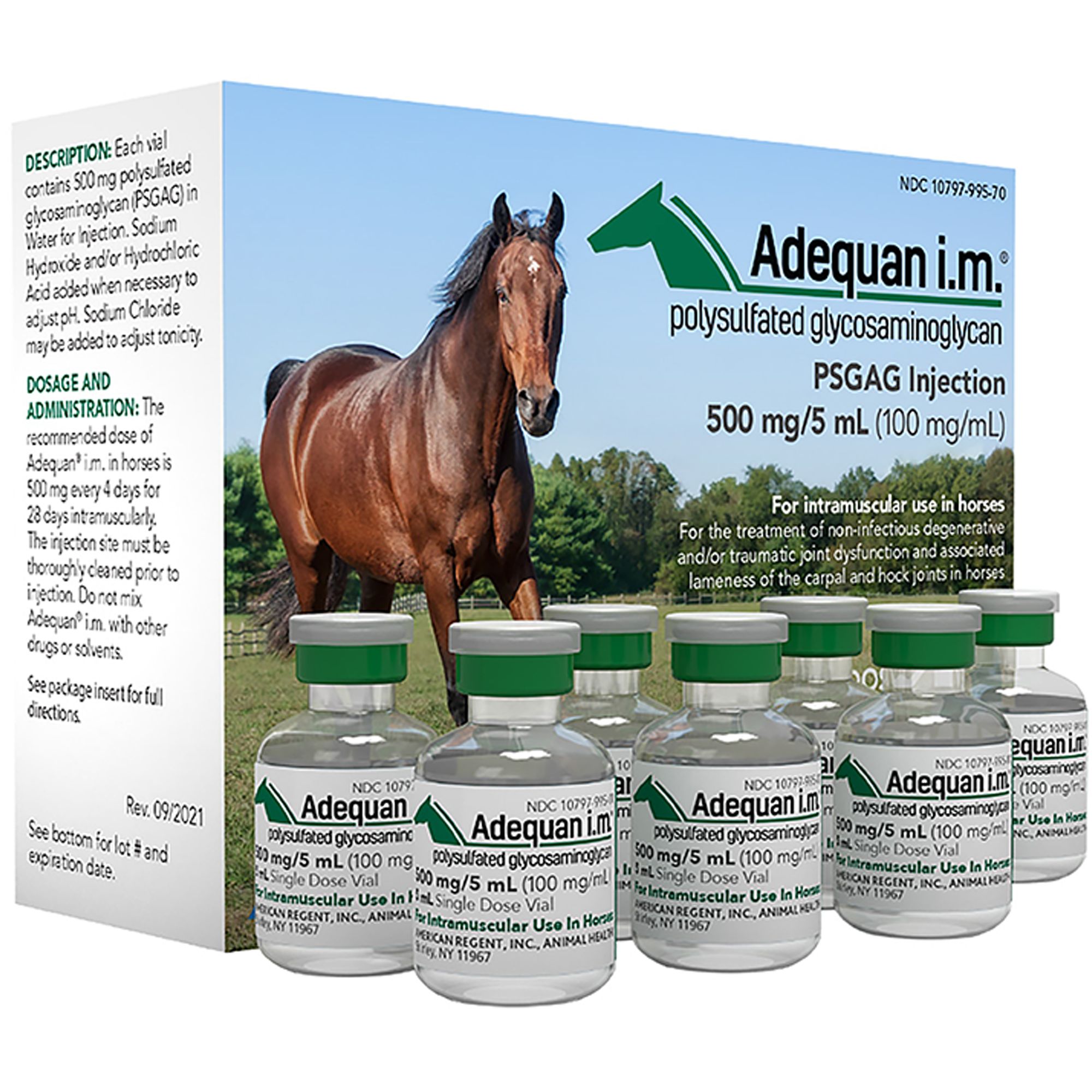 Adequan Equine I.M., 100mg/ml 50ml Vial
