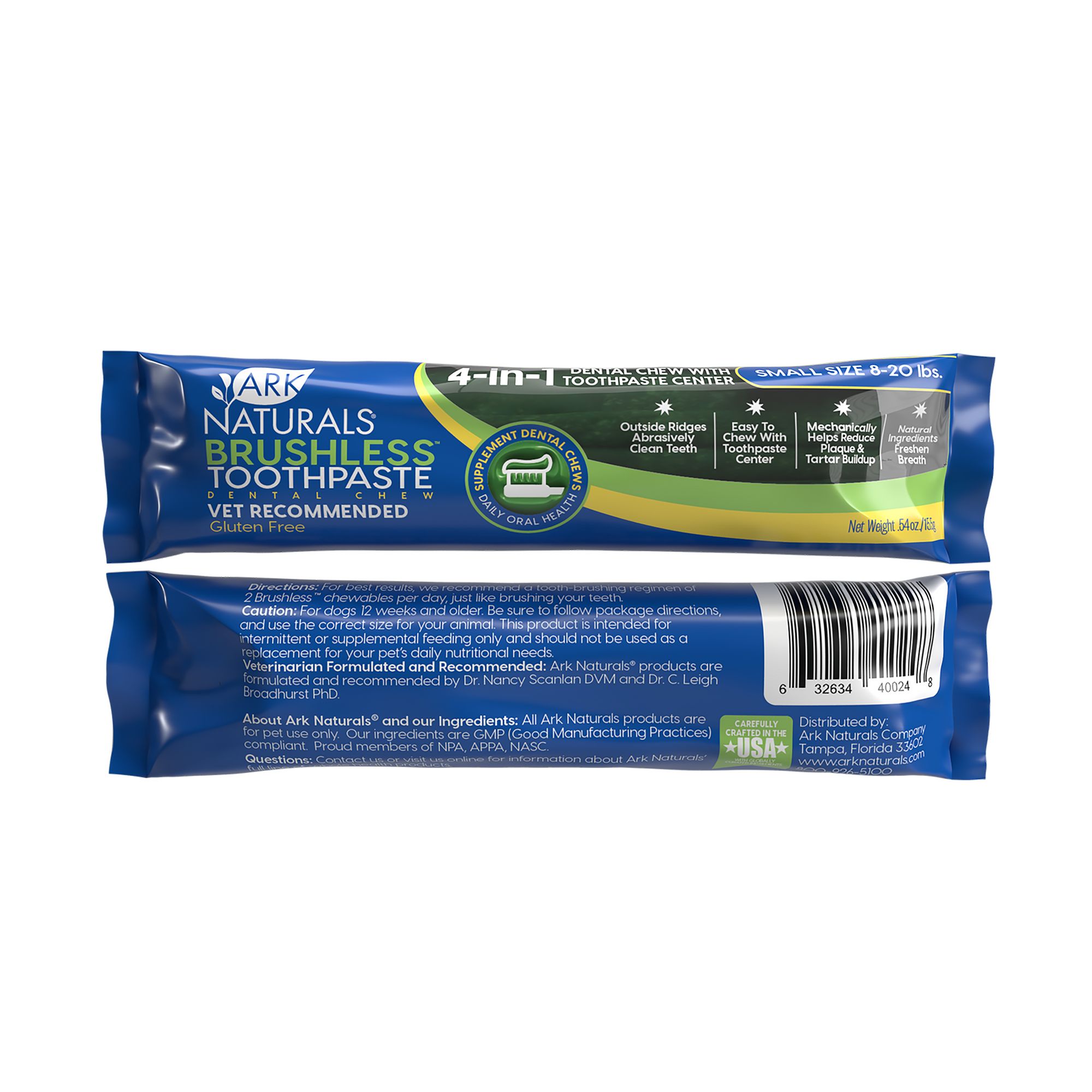 Ark Naturals Brushless Toothpaste Individually Wrapped