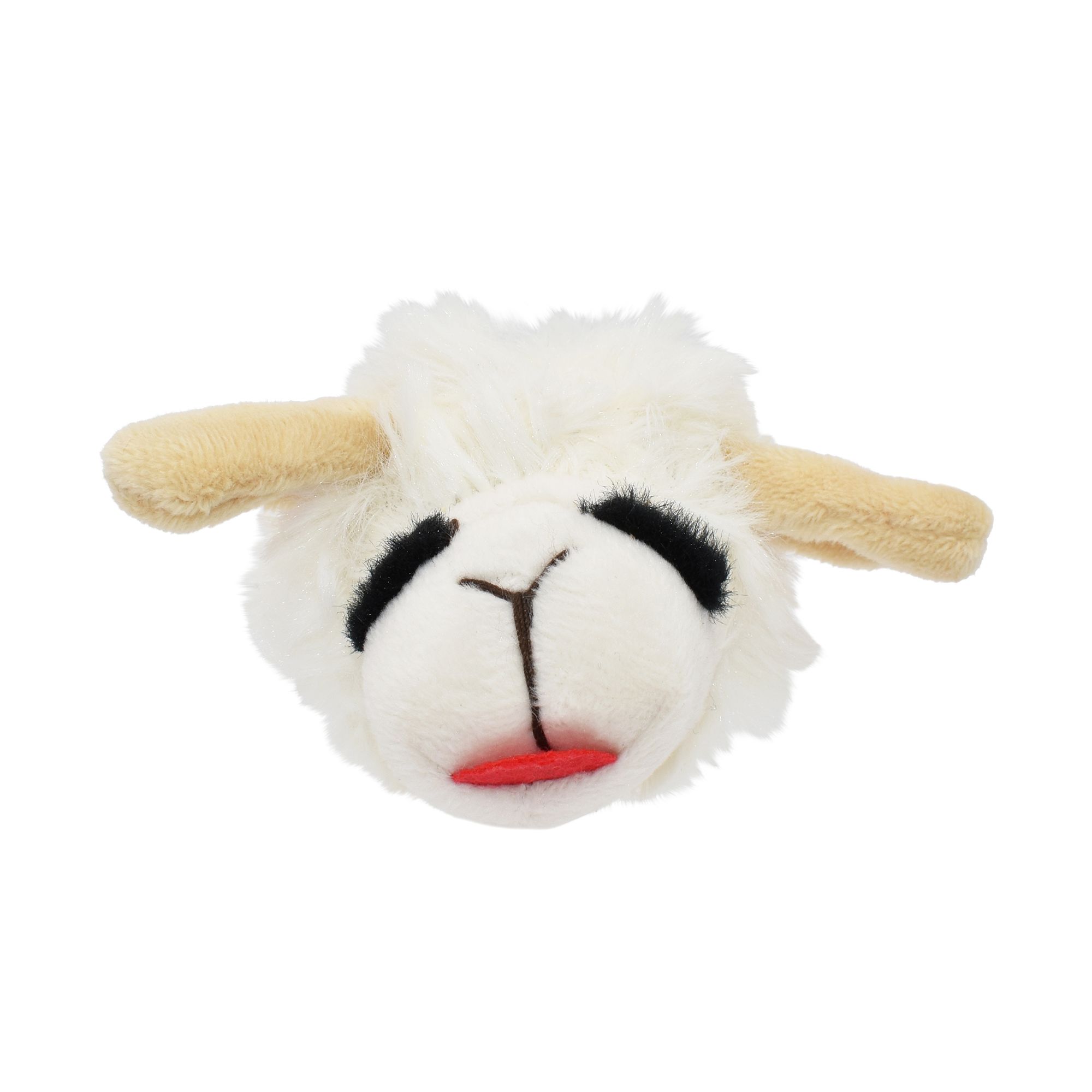 Lamb Chop Head Bell Catnip Cat toy
