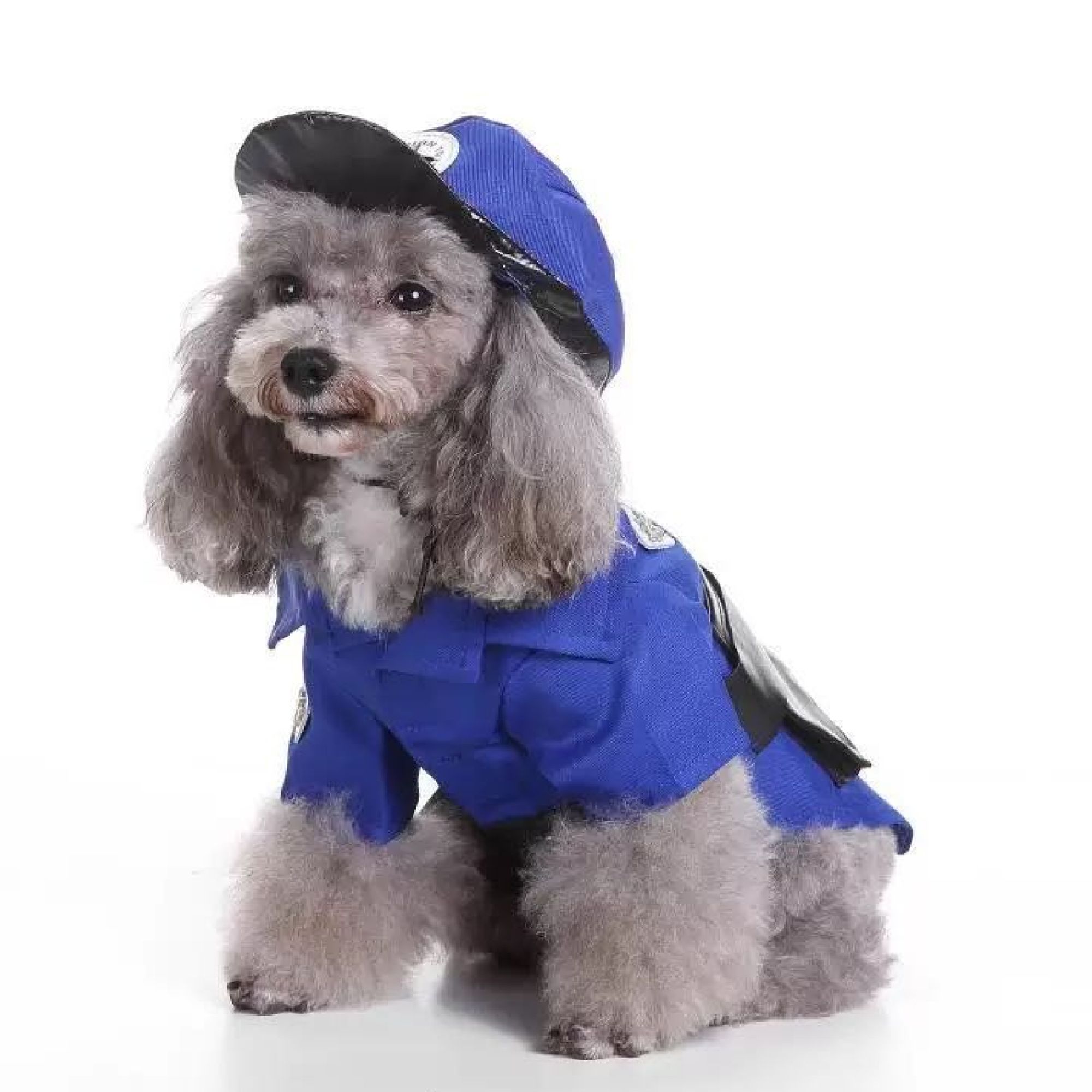Pet Life Halloween Pawlice Pawtrol Police Dog & Cat Costume