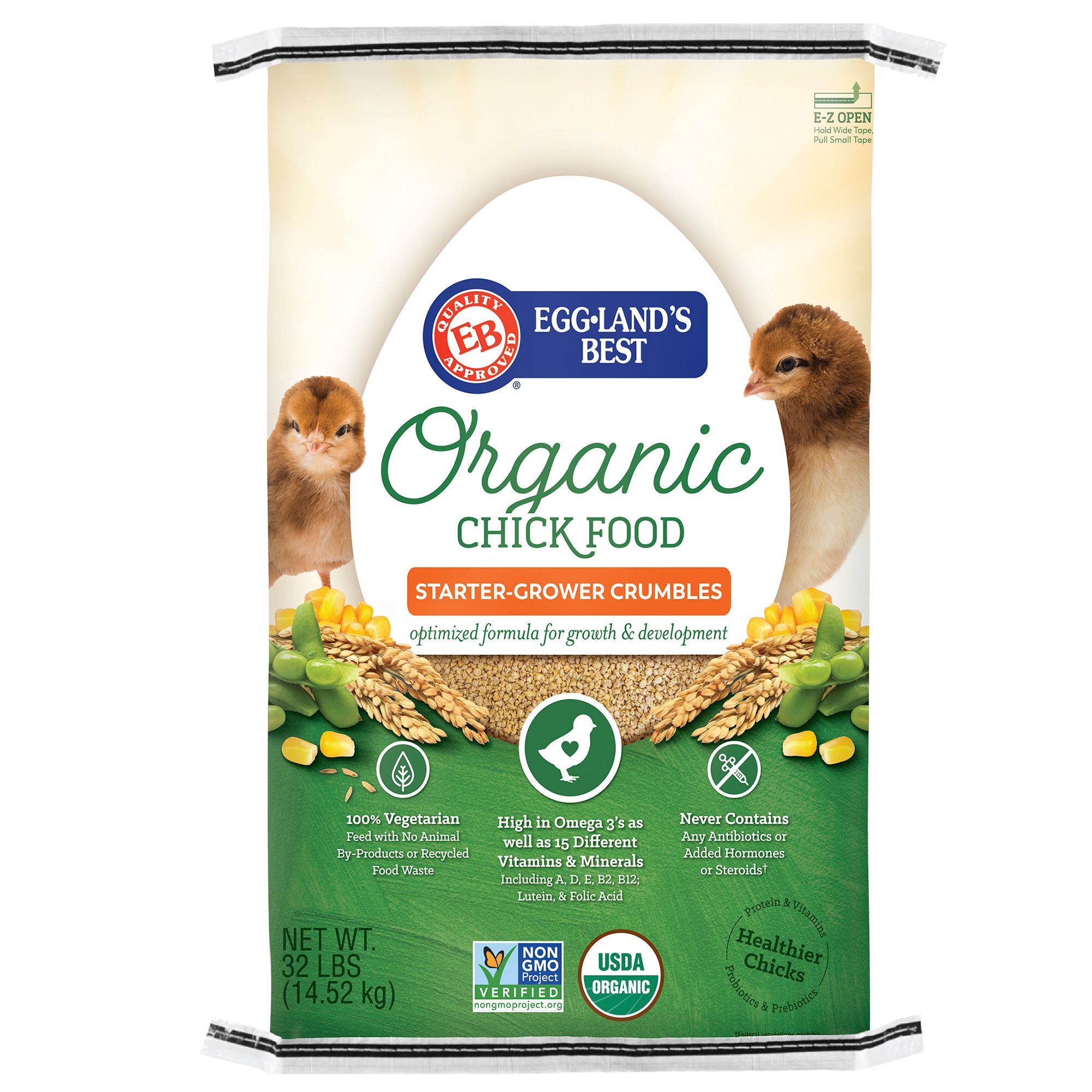 Eggland's Best® Organic Chick Starter Grower Crumbles