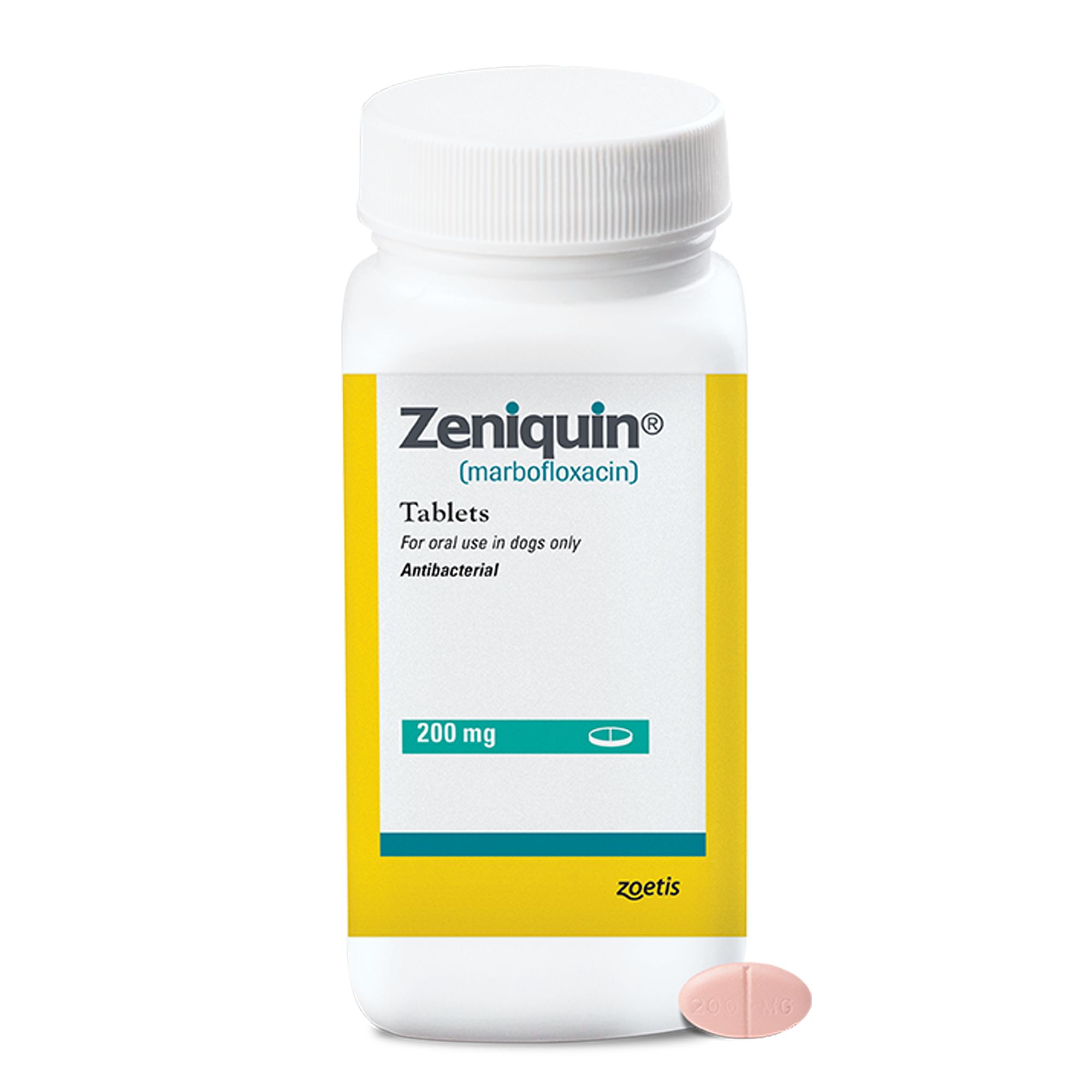 Zeniquin - 200 mg, 100 mg, 50 mg, or 25 mg - Single Tablet