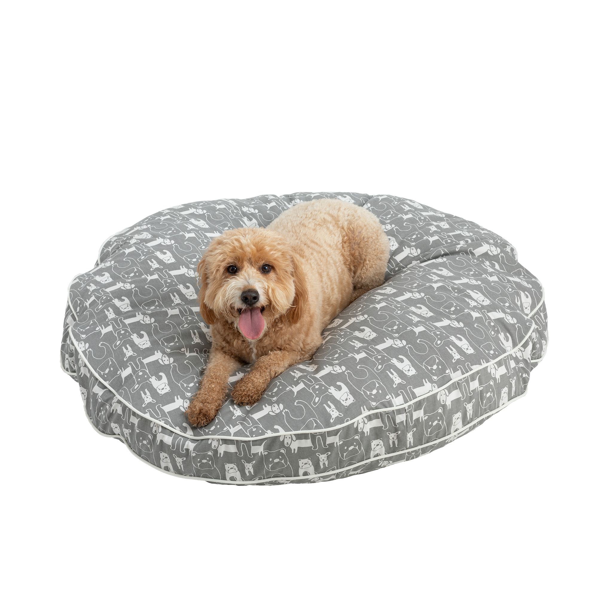 Snoozer® Pedigree Storm Indoor/Outdoor Round Dog Bed
