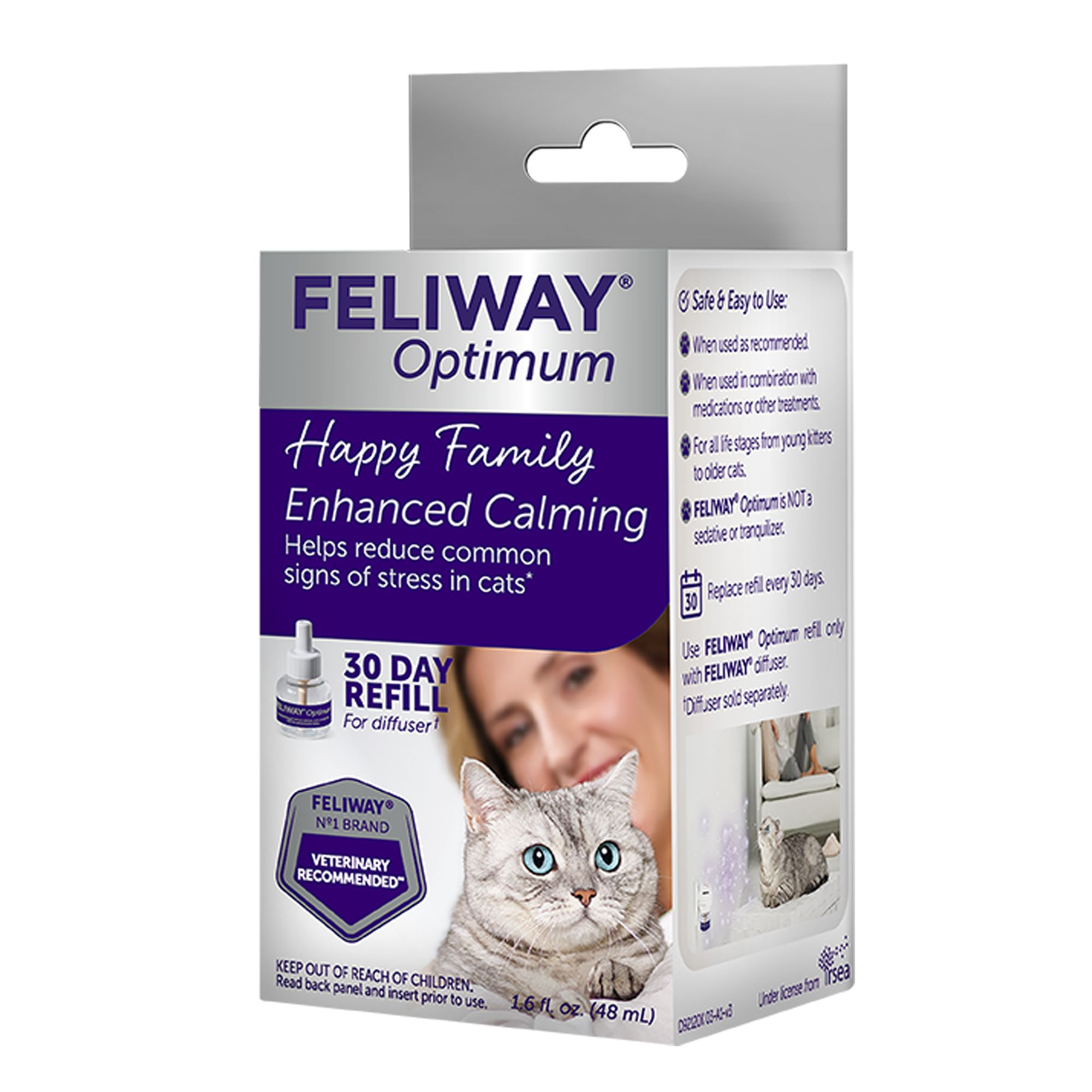 Feliway® Optimum Enhanced Calming Refill 48mL