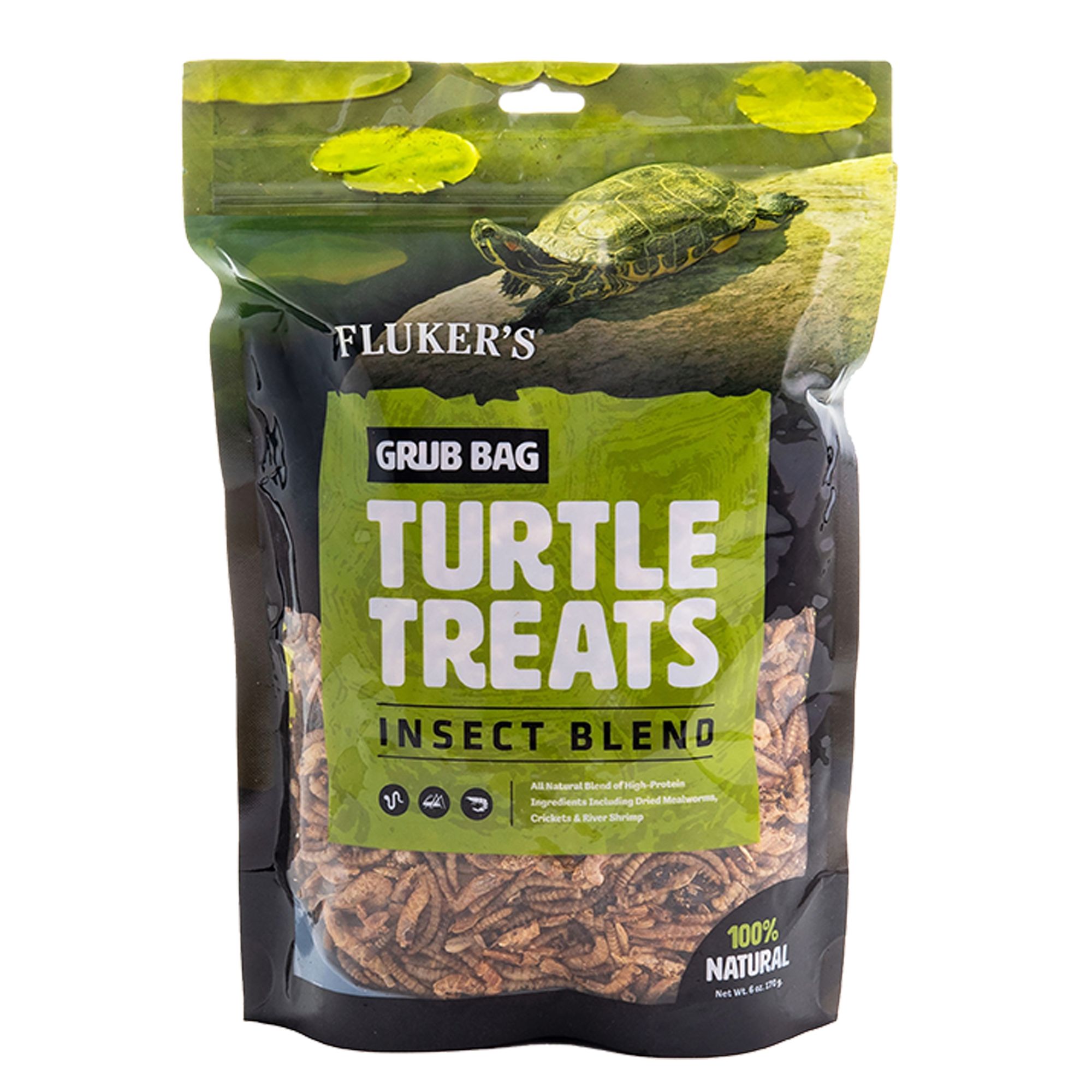 Fluker's Turtle Treats Grub Bag Insect Blend