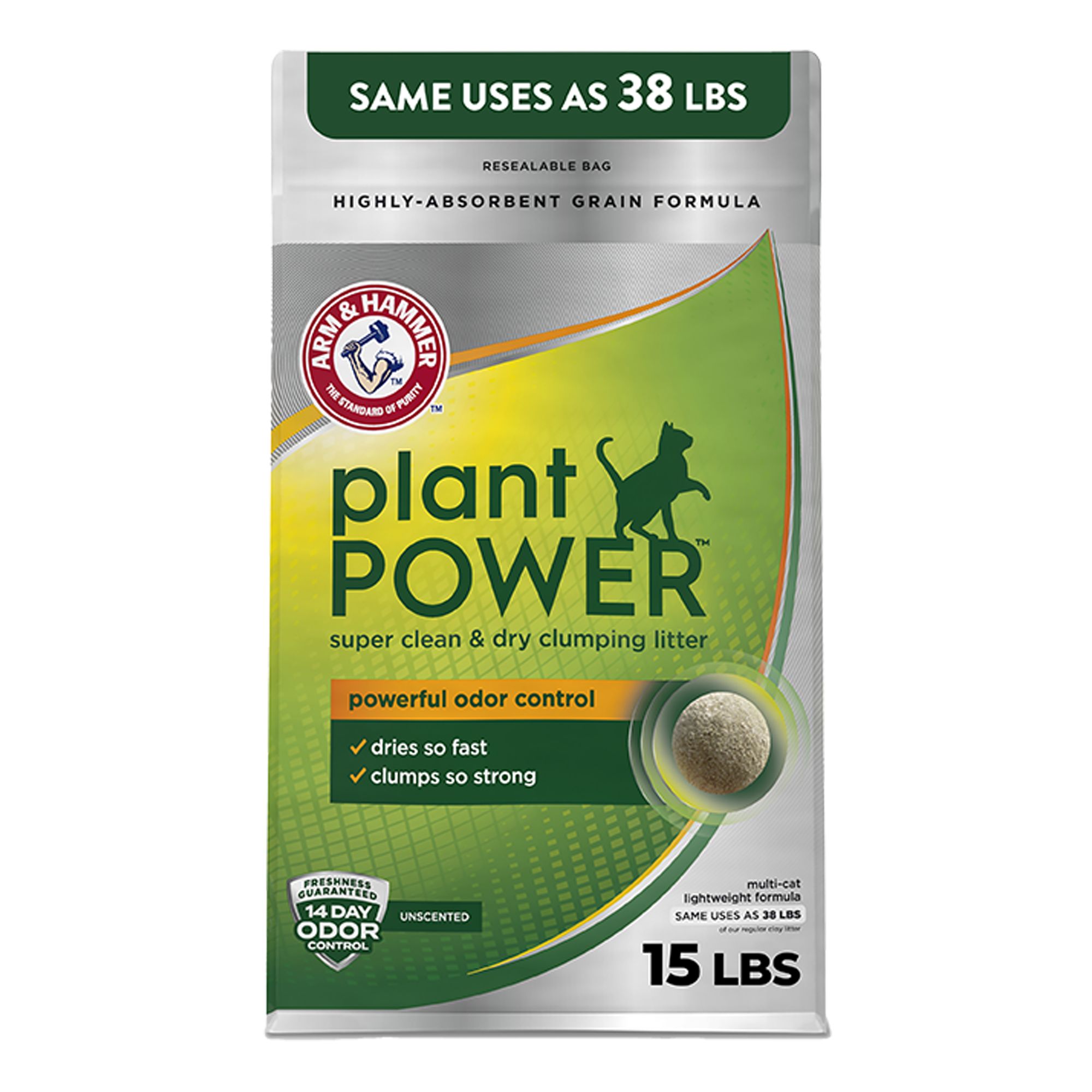 Arm & Hammer - Plant Power Cat Litter, Bag
