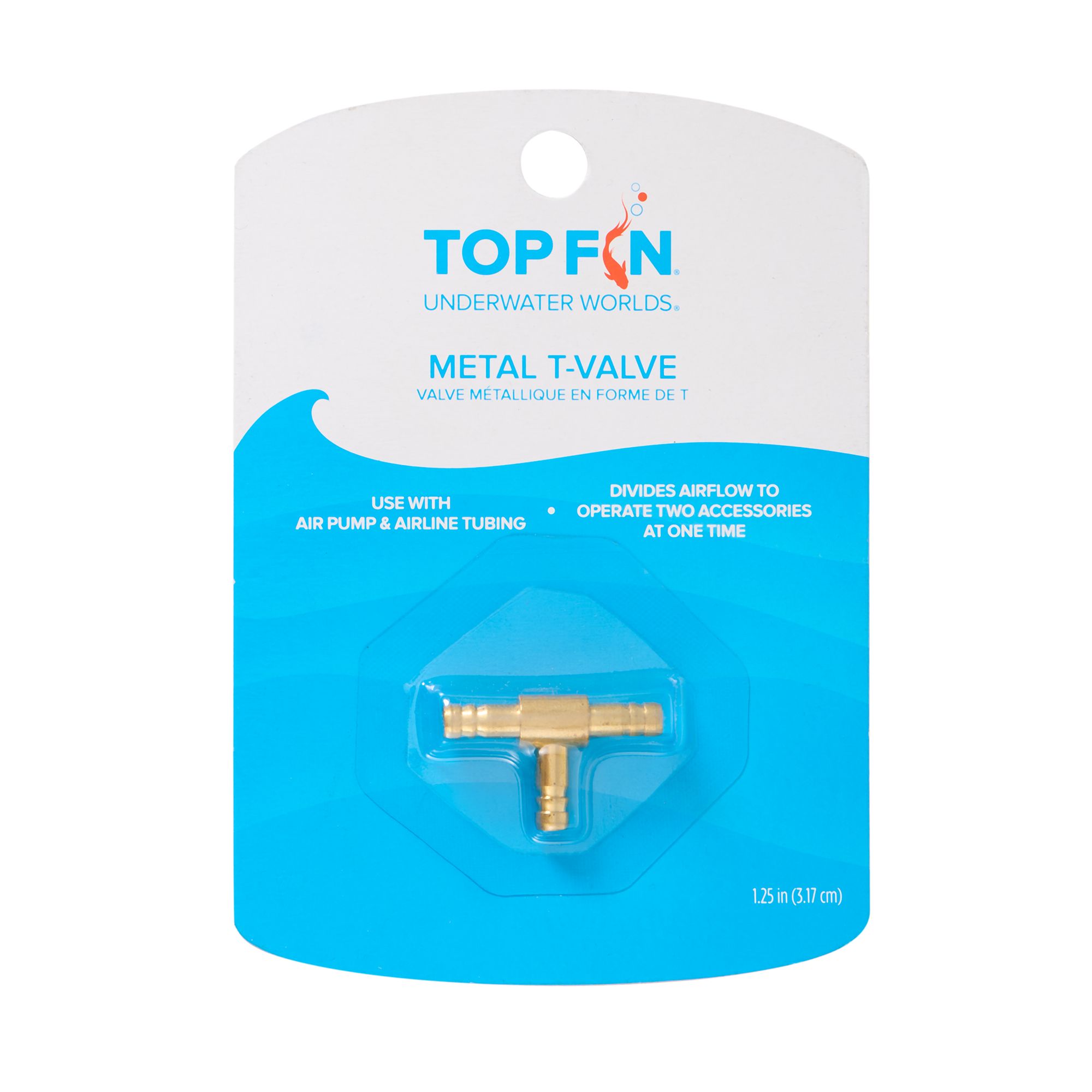 Top Fin® Metal T-Valve