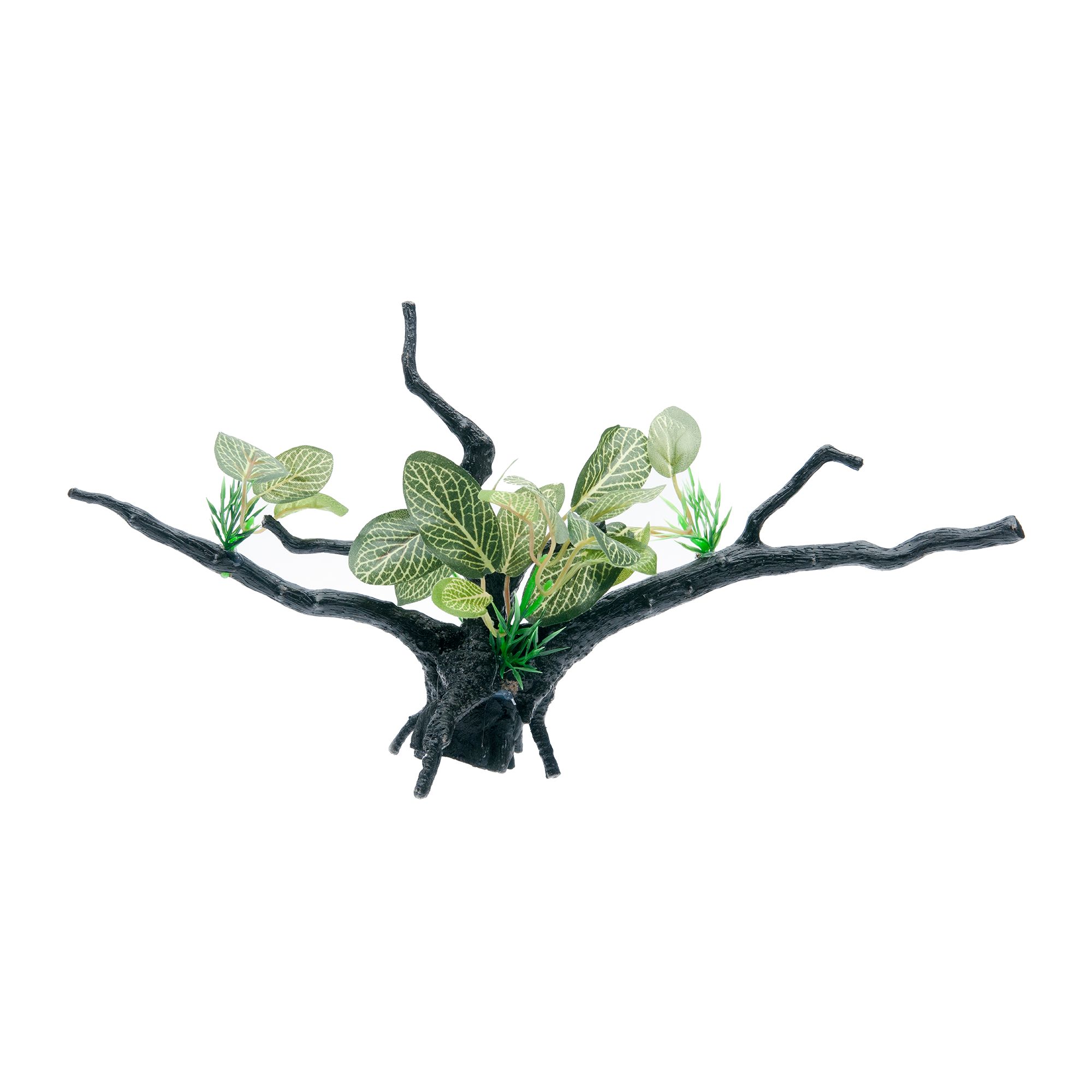 Penn-Plax Green Leaf Driftwood Aquarium Plant