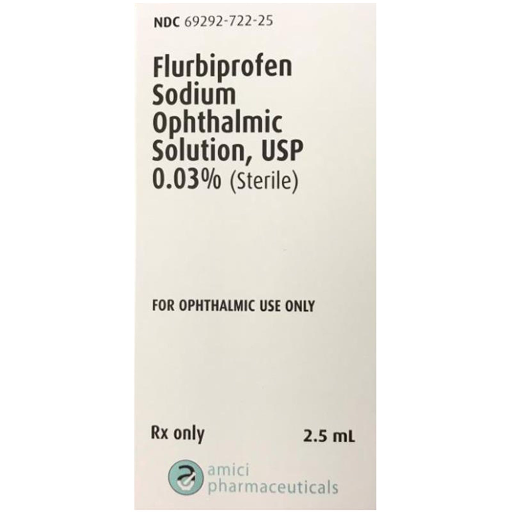 Flurbiprofen 0.03% Ophthalmic Drops, 2.5 ml