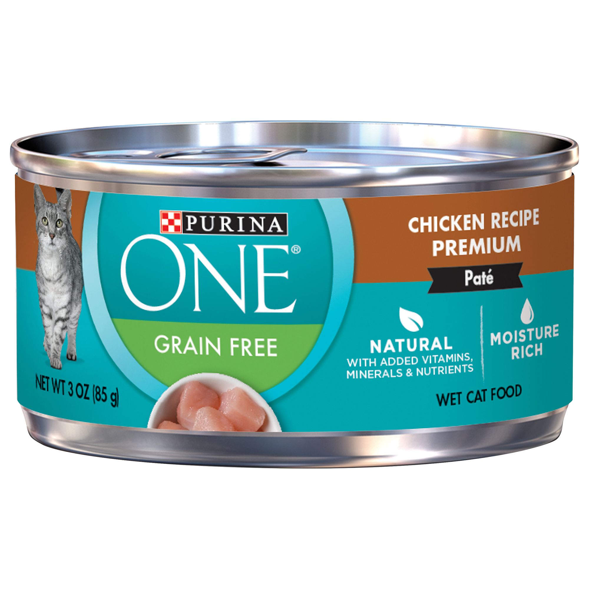 Purina ONE® +Plus All Life Stages Cat Wet Food - 3 oz., Natural