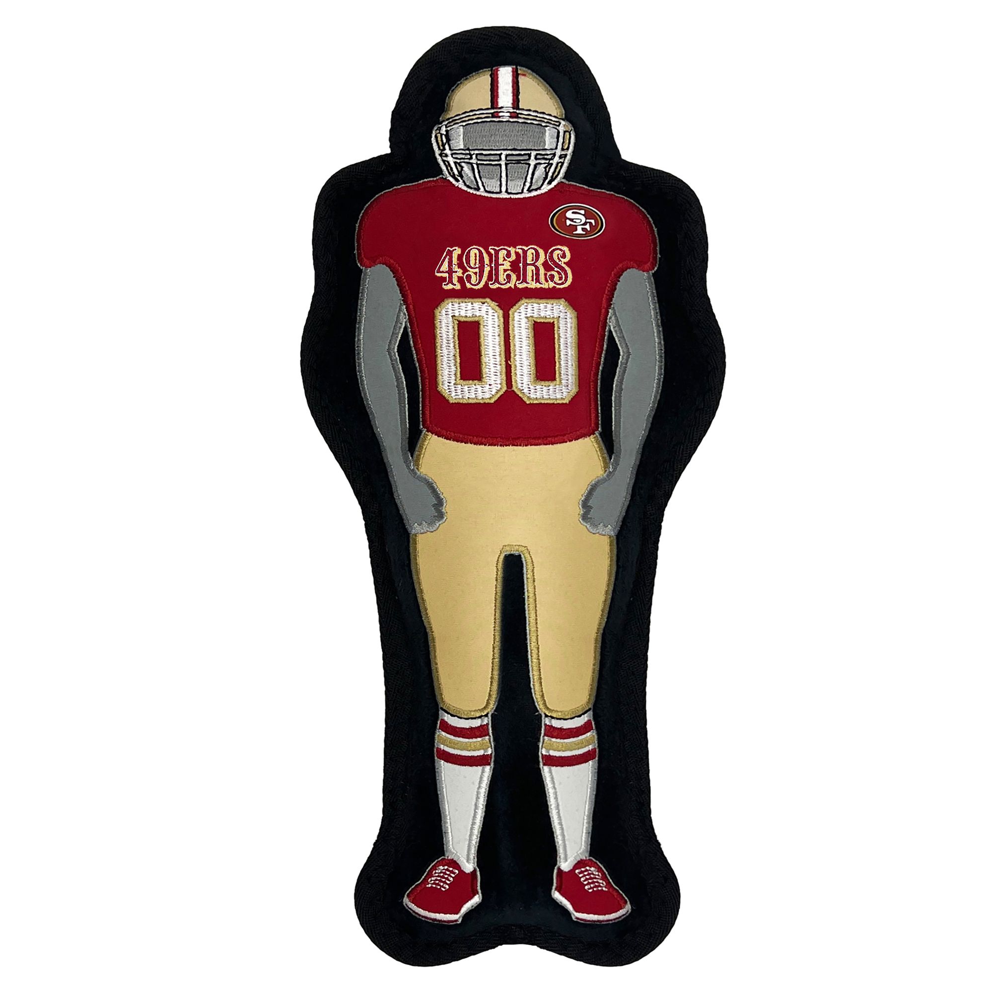 Pets First San Francisco 49ers Player Tough Dog Toy