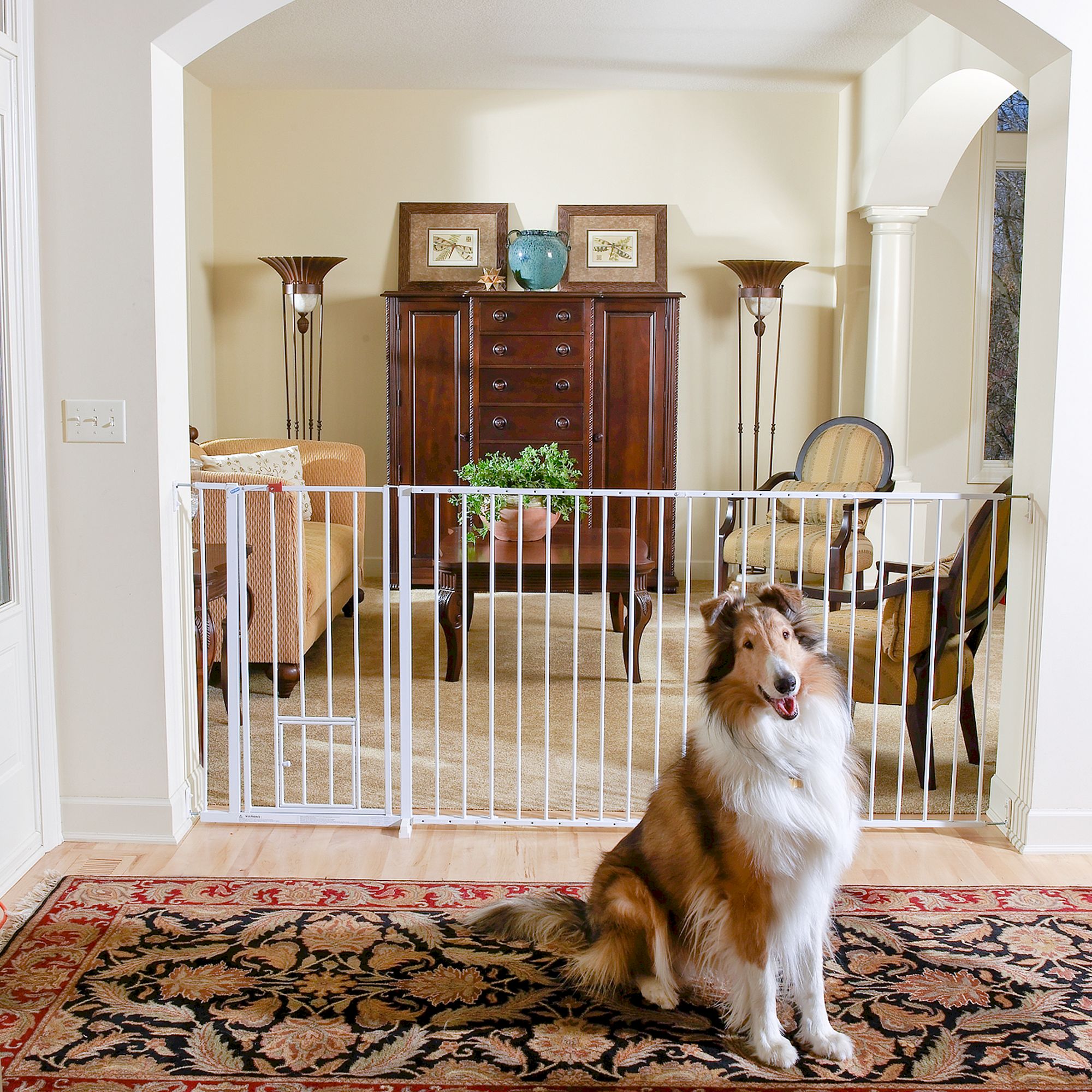 Carlson™ Pet Products Maxi Extra Tall Walk-Thru Pet Gate