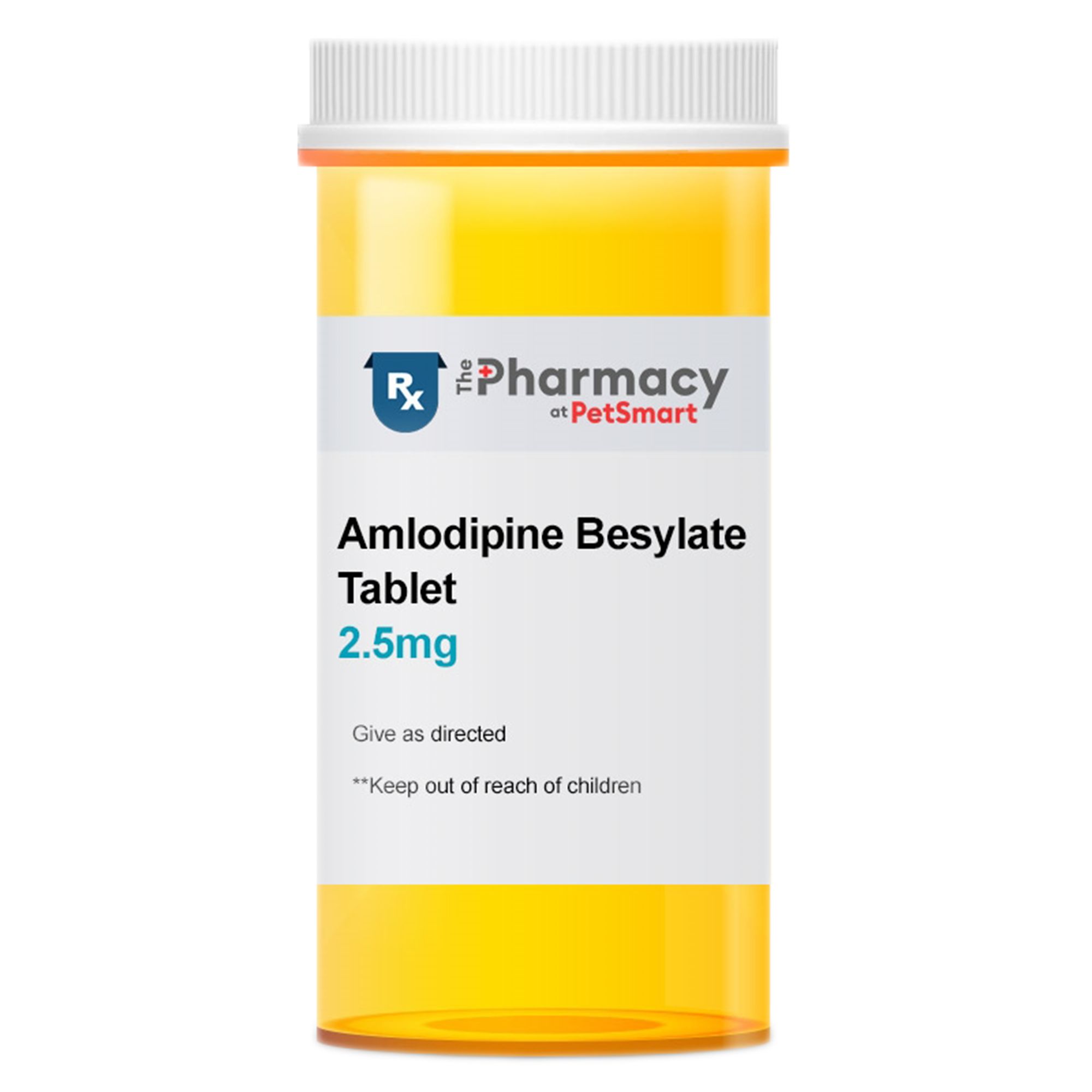Amlodipine Besylate - 2.5 mg, 5 mg, 10 mg - Single Tablet