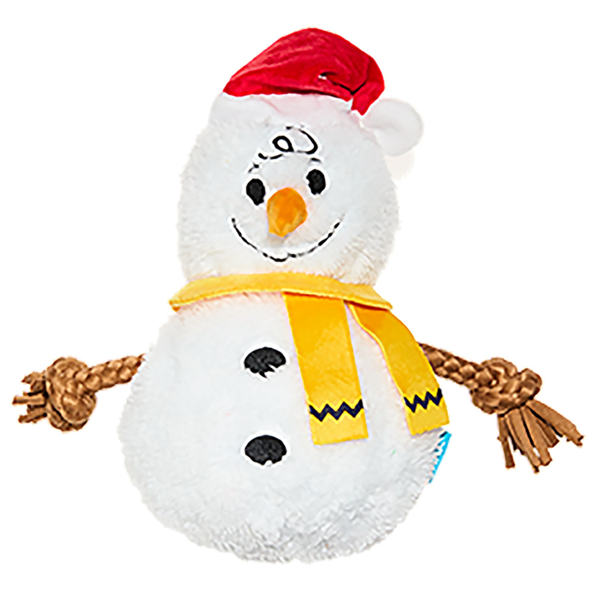 BARK Snowman Charlie Brrrown Dog Toy