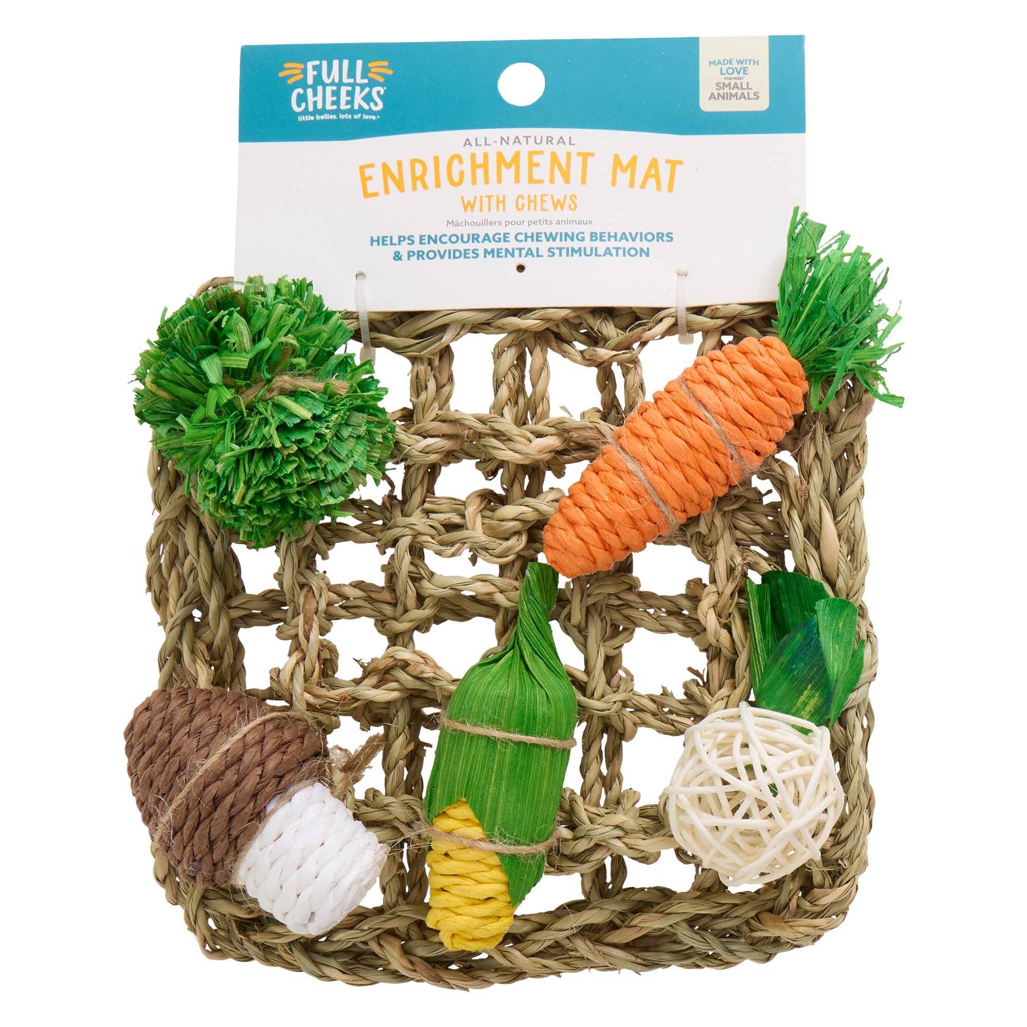 Full Cheeks™ Enrichment Floor Tray Mat with Toys