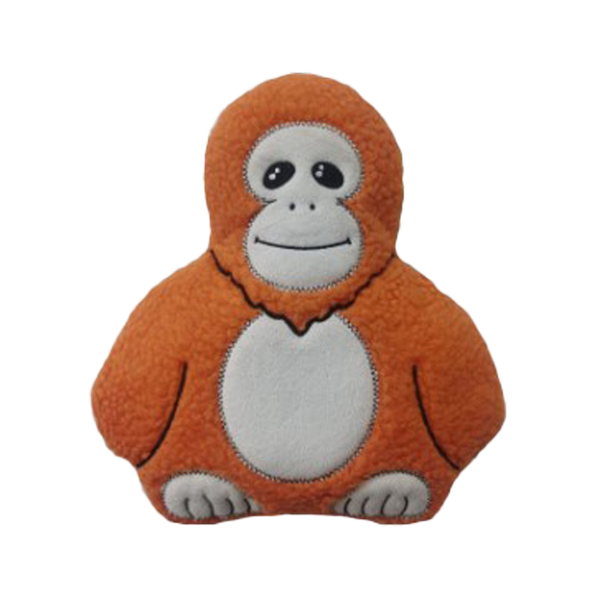 Barker's Bowtique Wildlife Ozzie Orangutan Dog Toy