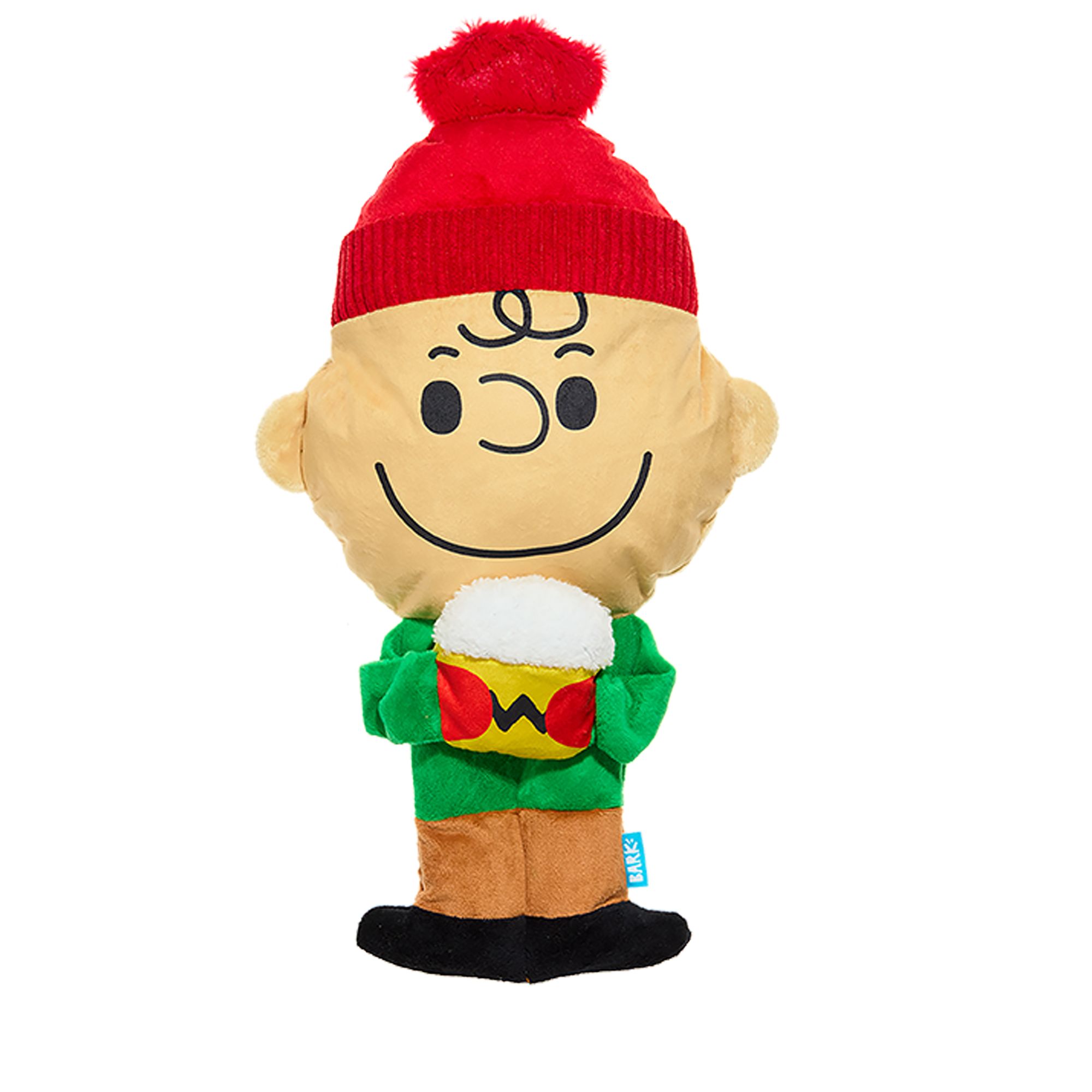 BARK Hot Chocolate Charlie Brown Dog Toy