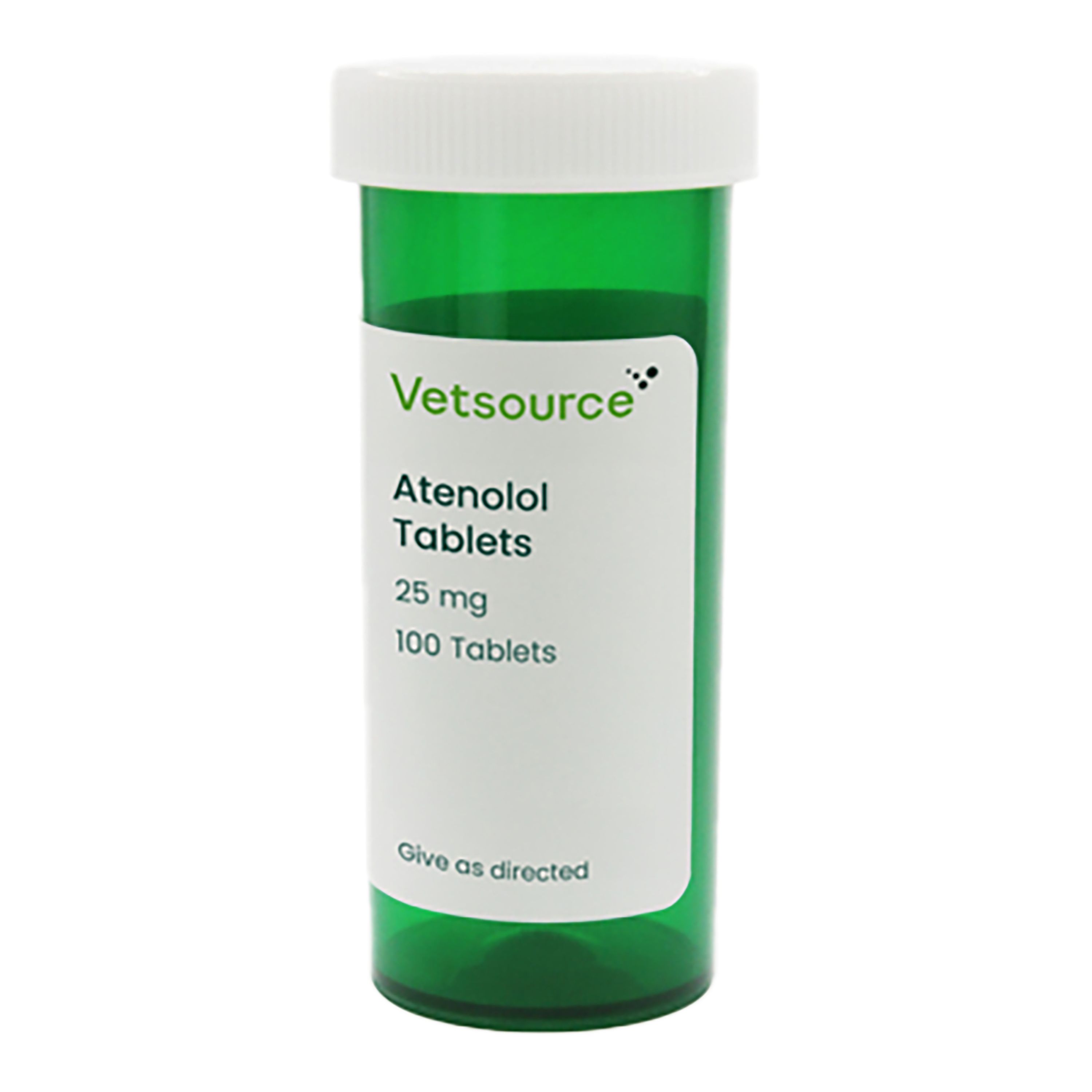 Atenolol Tablets - 25 mg, 100 Count