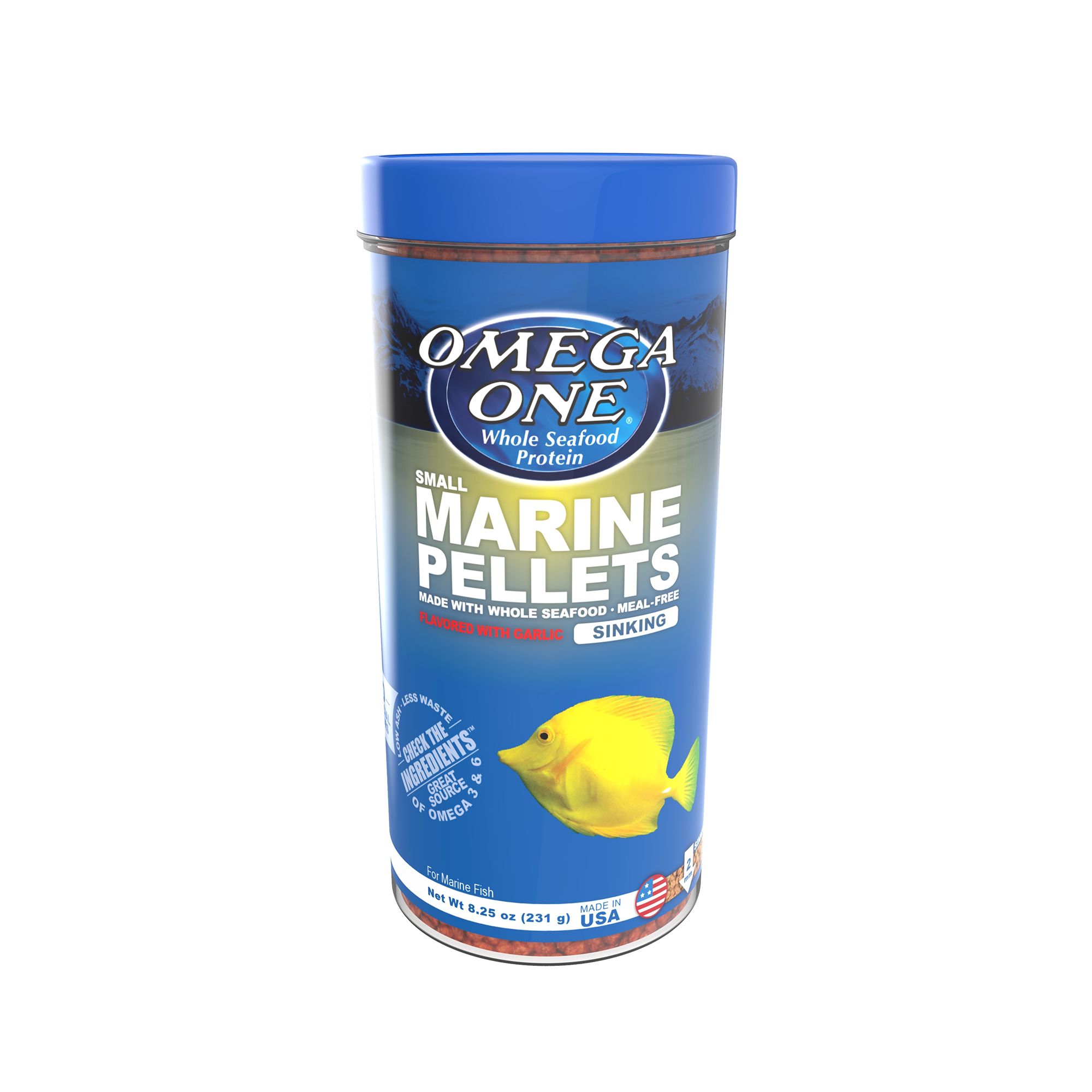 Omega™ One Marine Garlic Pellets Fish Food