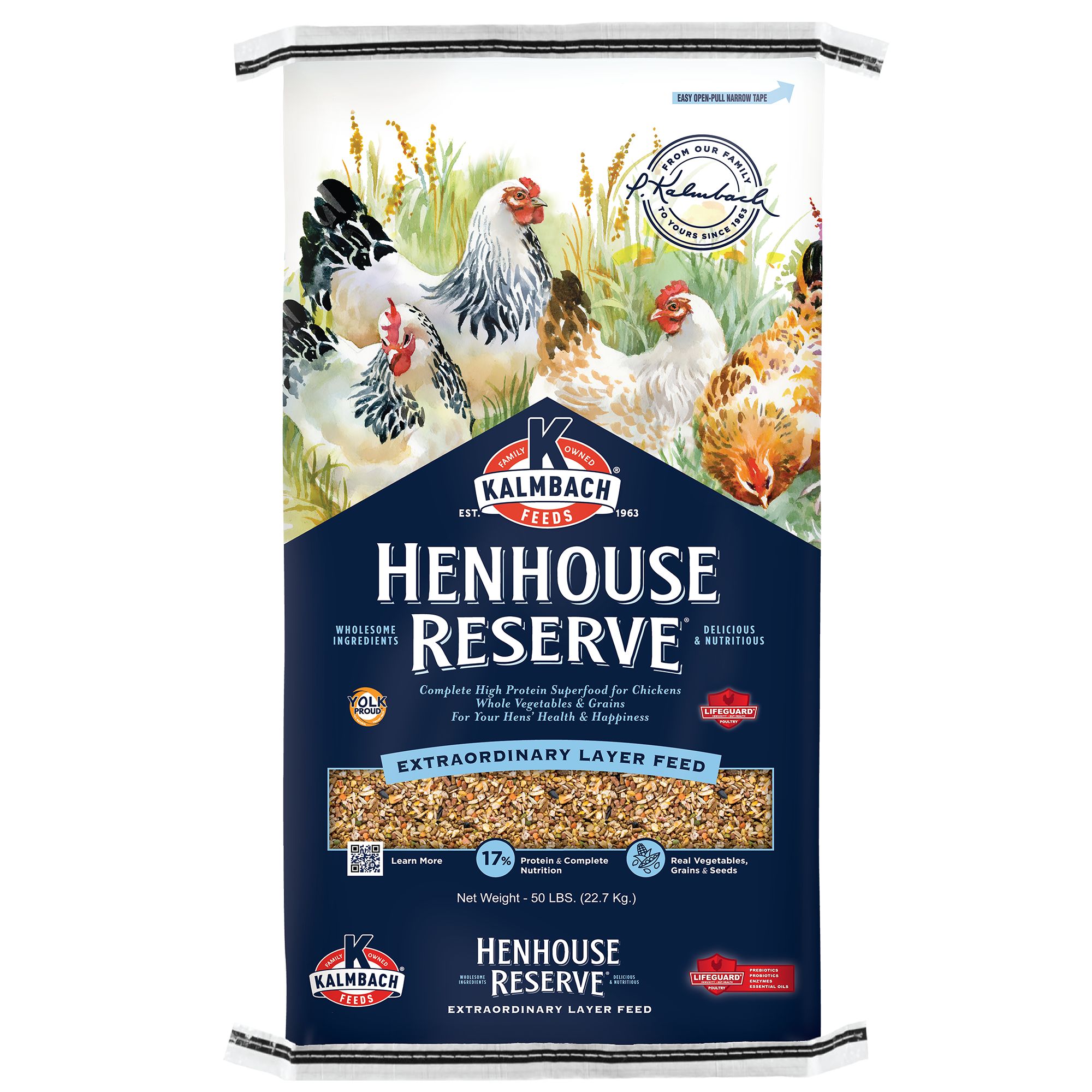 Henhouse Reserve Extraordinary Whole Grain 17% Layer Feed